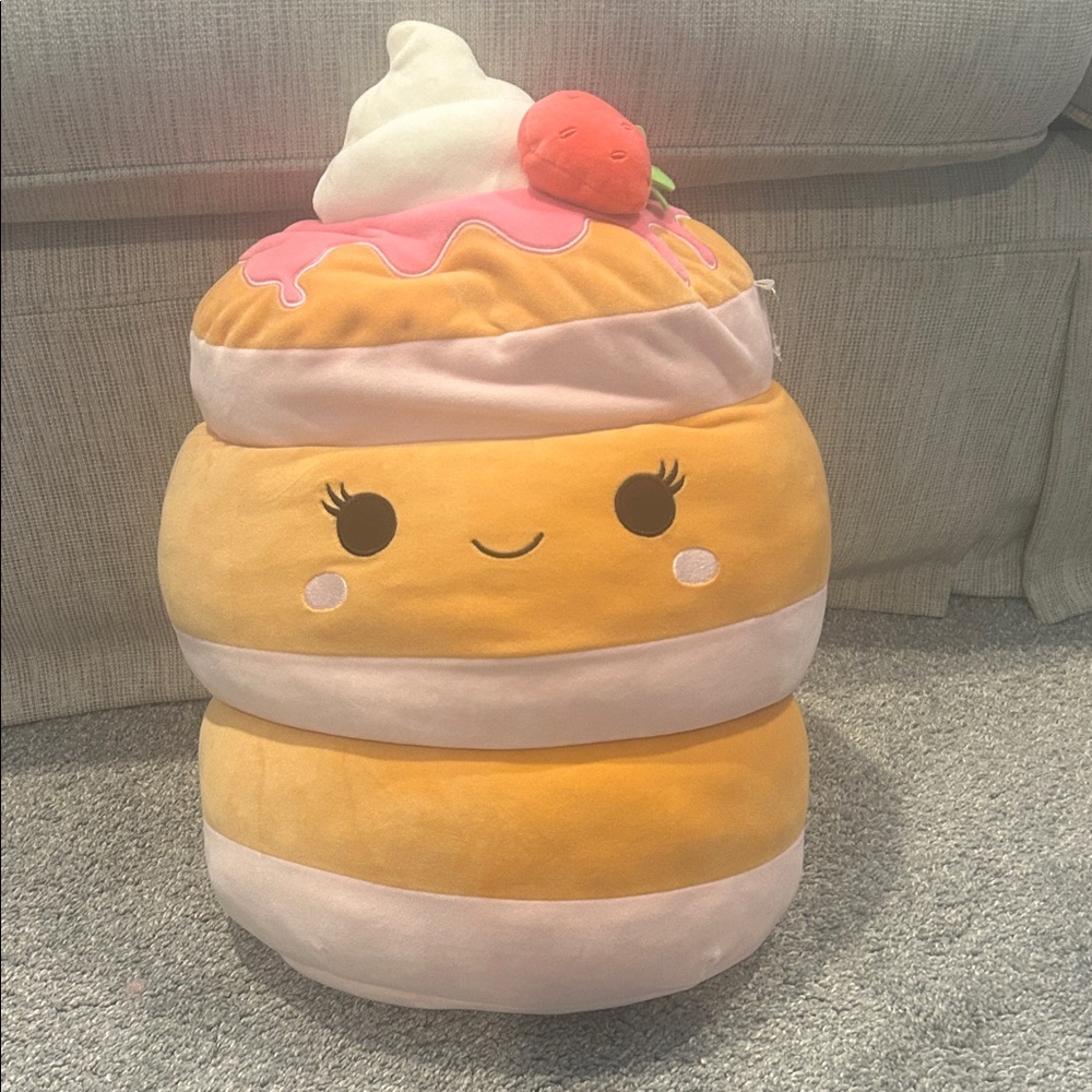 20 in Sawtelle the Strawberry Pancake Squishmallow